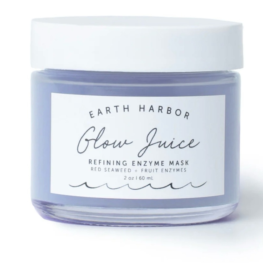 NIB Earth Harbor Glow Juice Refining Enzyme Mask 2 fl/oz 60ml